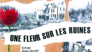 "Une fleur sur les ruines"